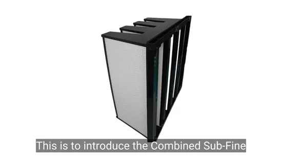 1.11 Efficient Sub-Fine Air Filter for Enhanced Indoor Air Quality